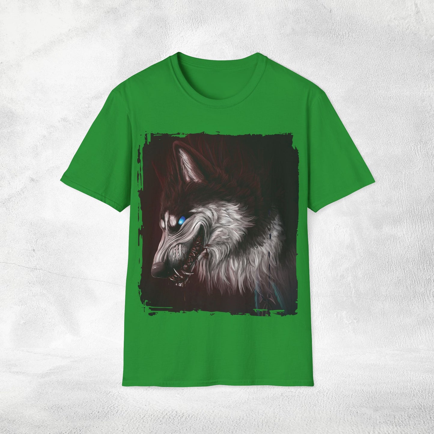 Unisex natural Beasts shirts wolf