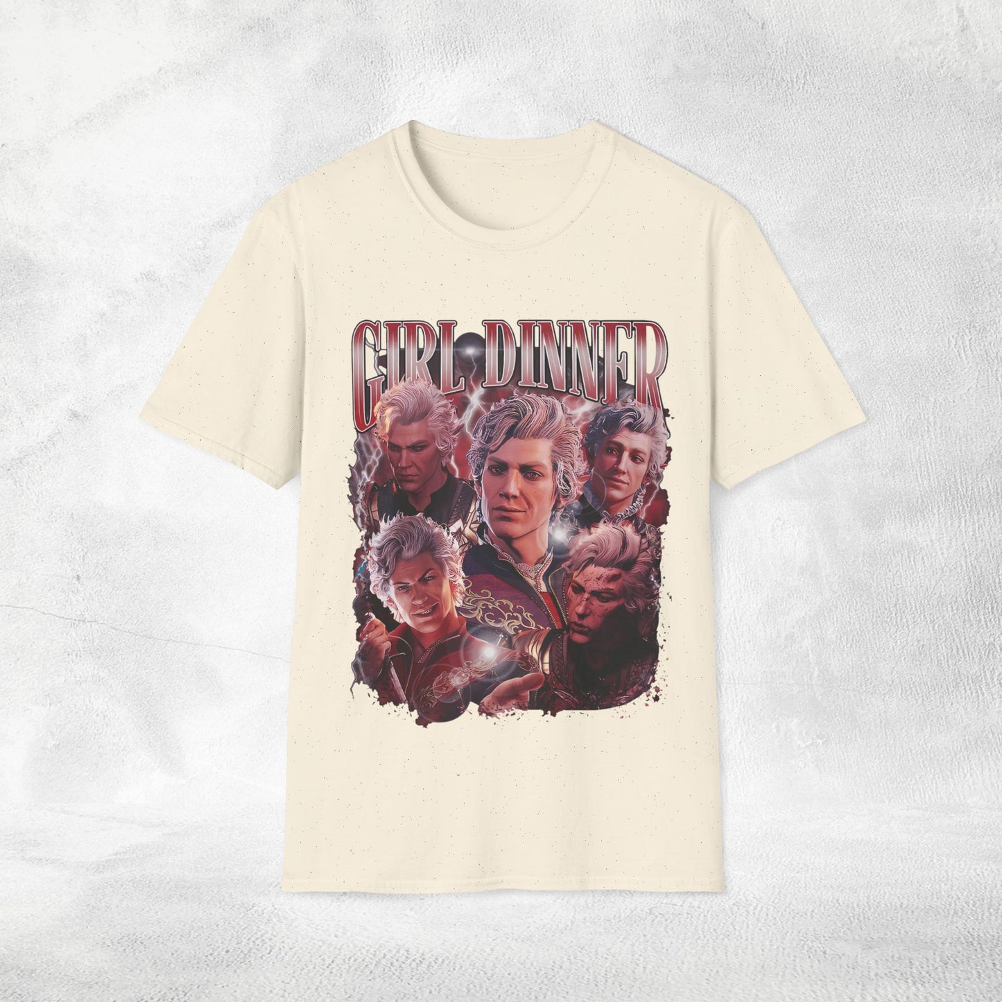 Unisex gaming shirt Baldur's Gate 3 Astarion