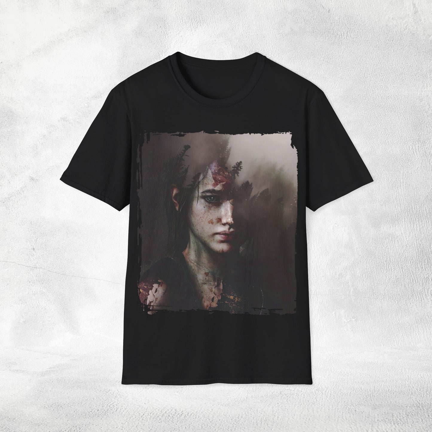 Unisex gaming shirt Ellie the Last of Us