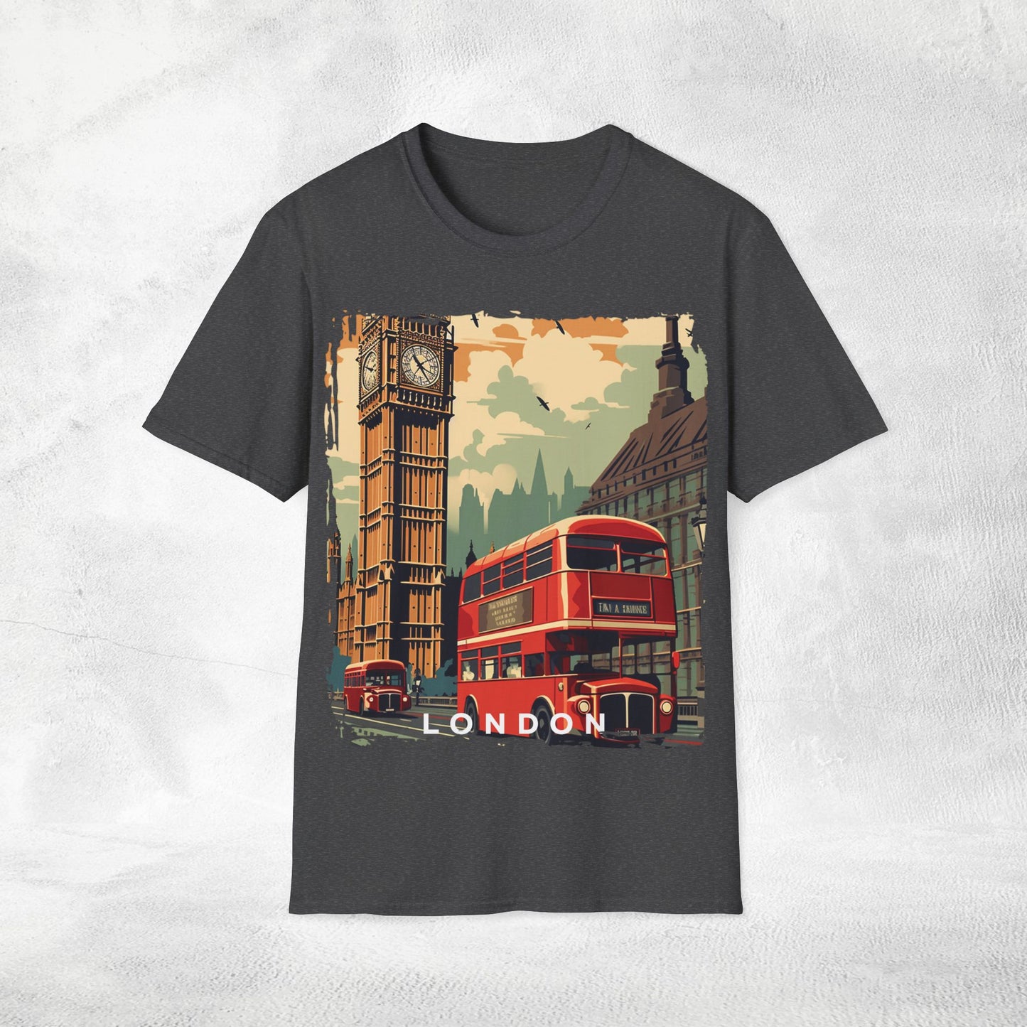 Women T-shirt London vacation tee