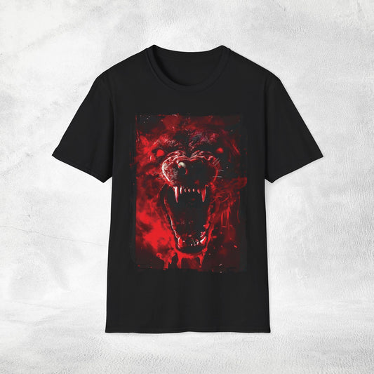 Unisex natural Beasts shirts wolf