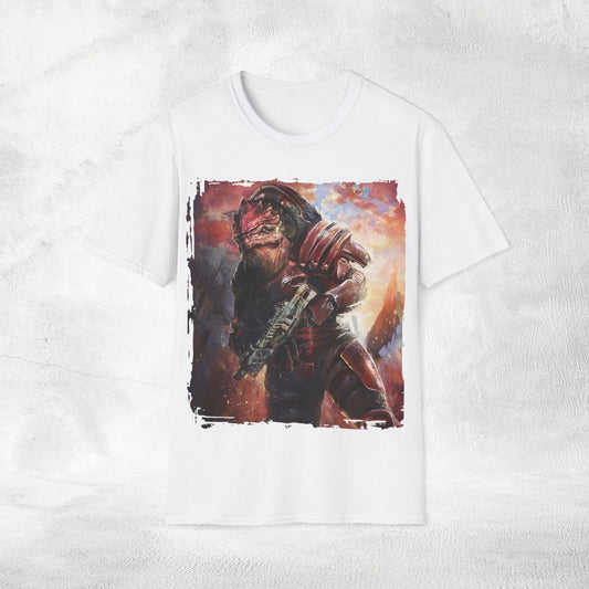 Unisex gaming shirt Mass Effect Urdnot Wrex