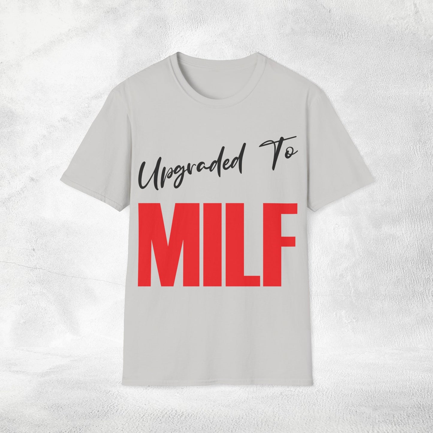Womens Wifey T-shirt Upgraded to MILF