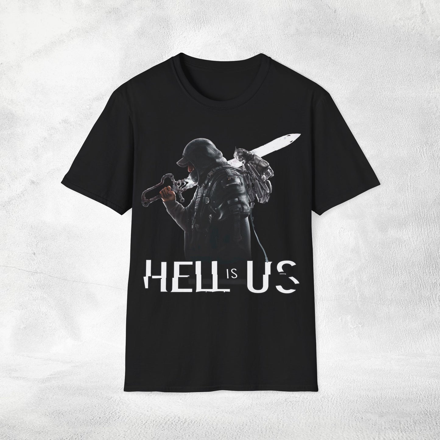 Unisex gaming shirt Hell is Us