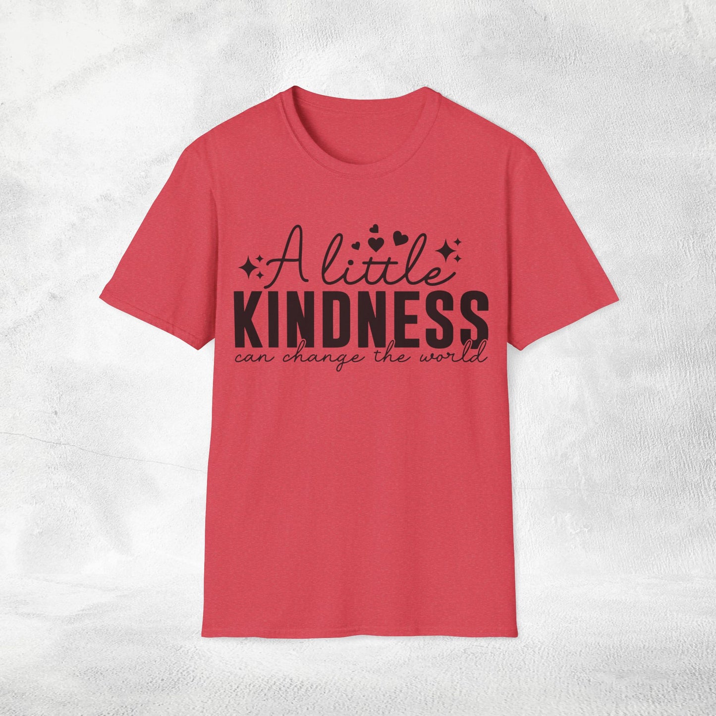Women's Slogan T-shirt a little kindness
