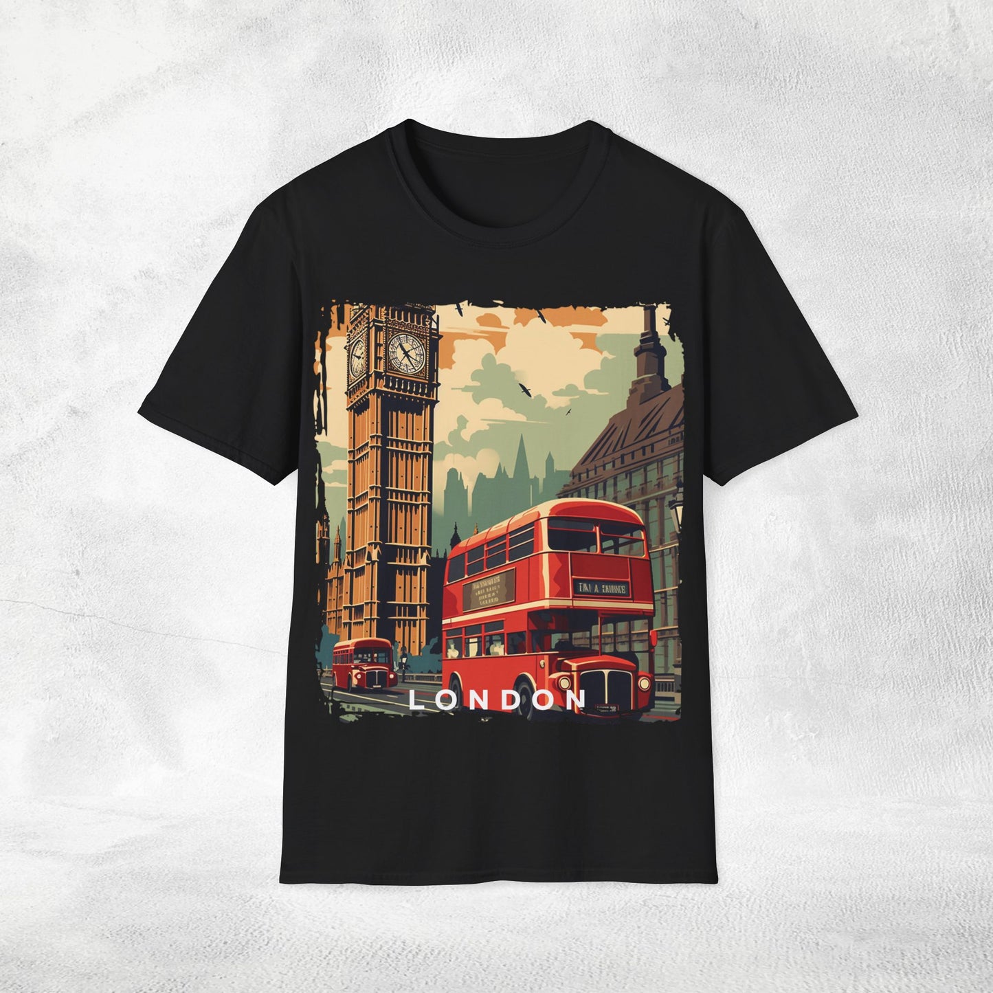Women T-shirt London vacation tee