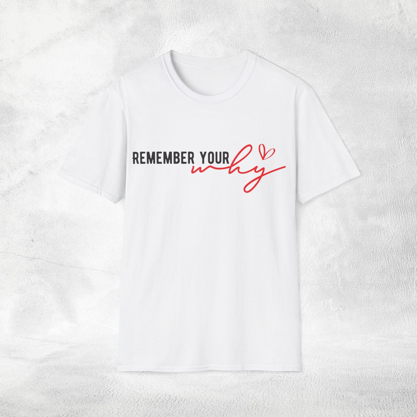 Women's Slogan T-shirt remember your why