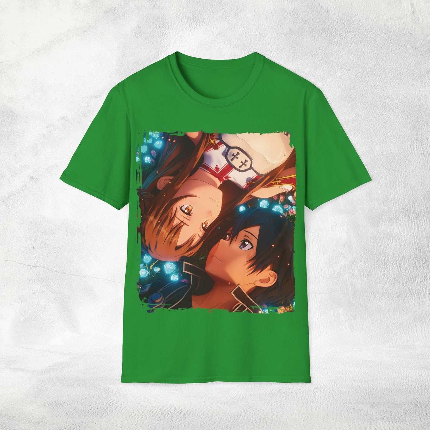 Unisex anime shirt Kazuto Kirigaya / Kirito and Asuna Yuuki