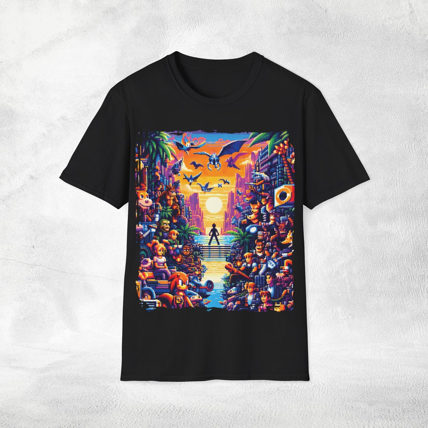 Unisex gaming shirt retro gaming