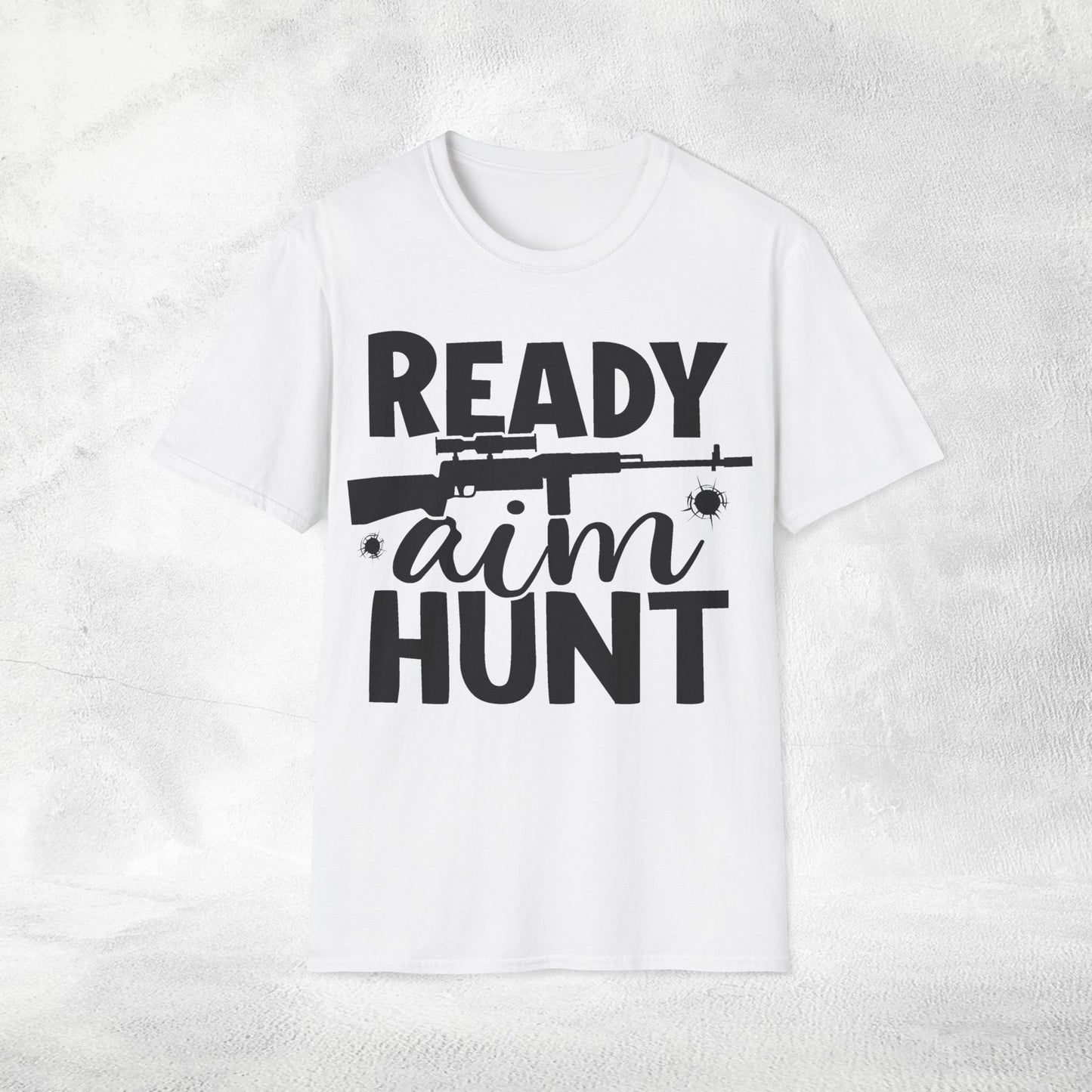Unisex hunting shirt ready aim hunt