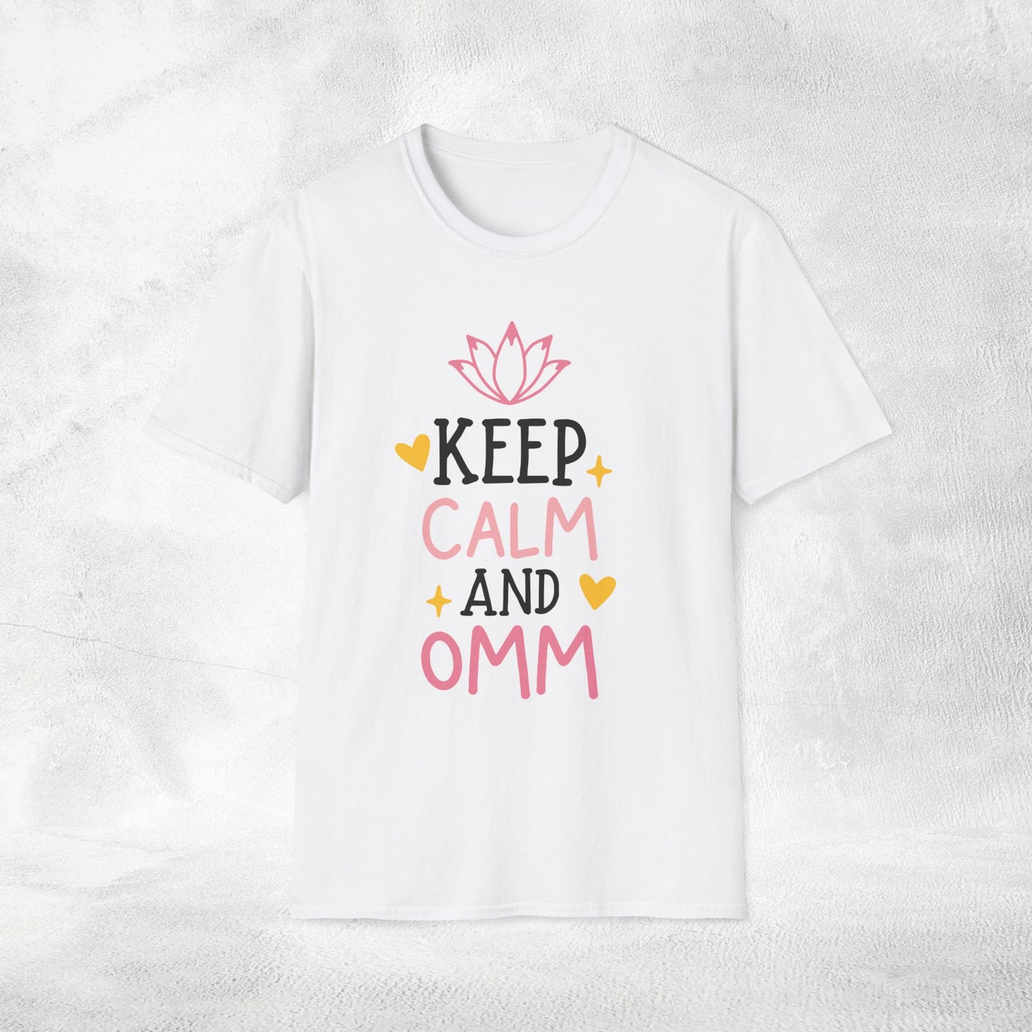 Womens Yoga shirt keep calm and omm