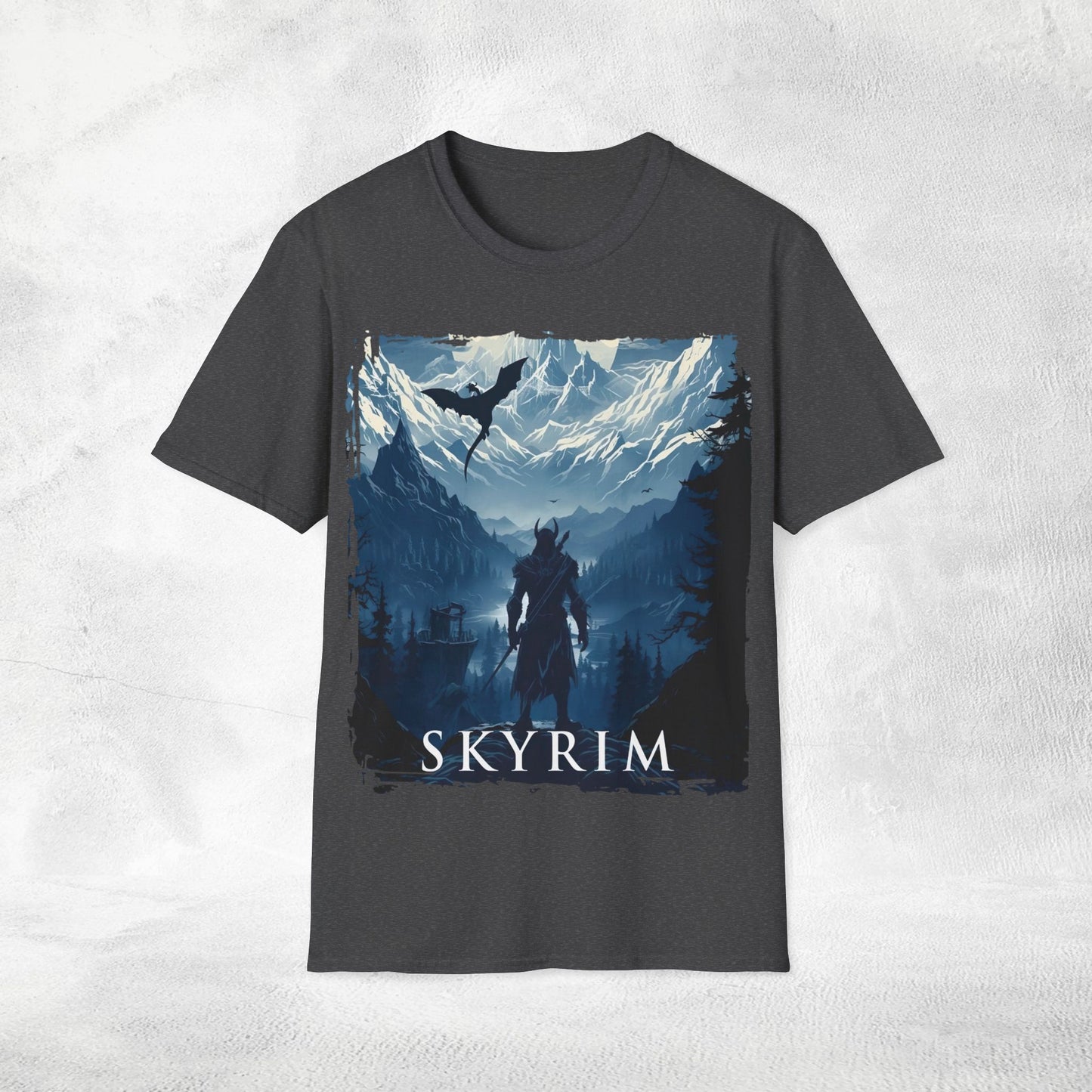 Unisex Gaming shirt Skyrim