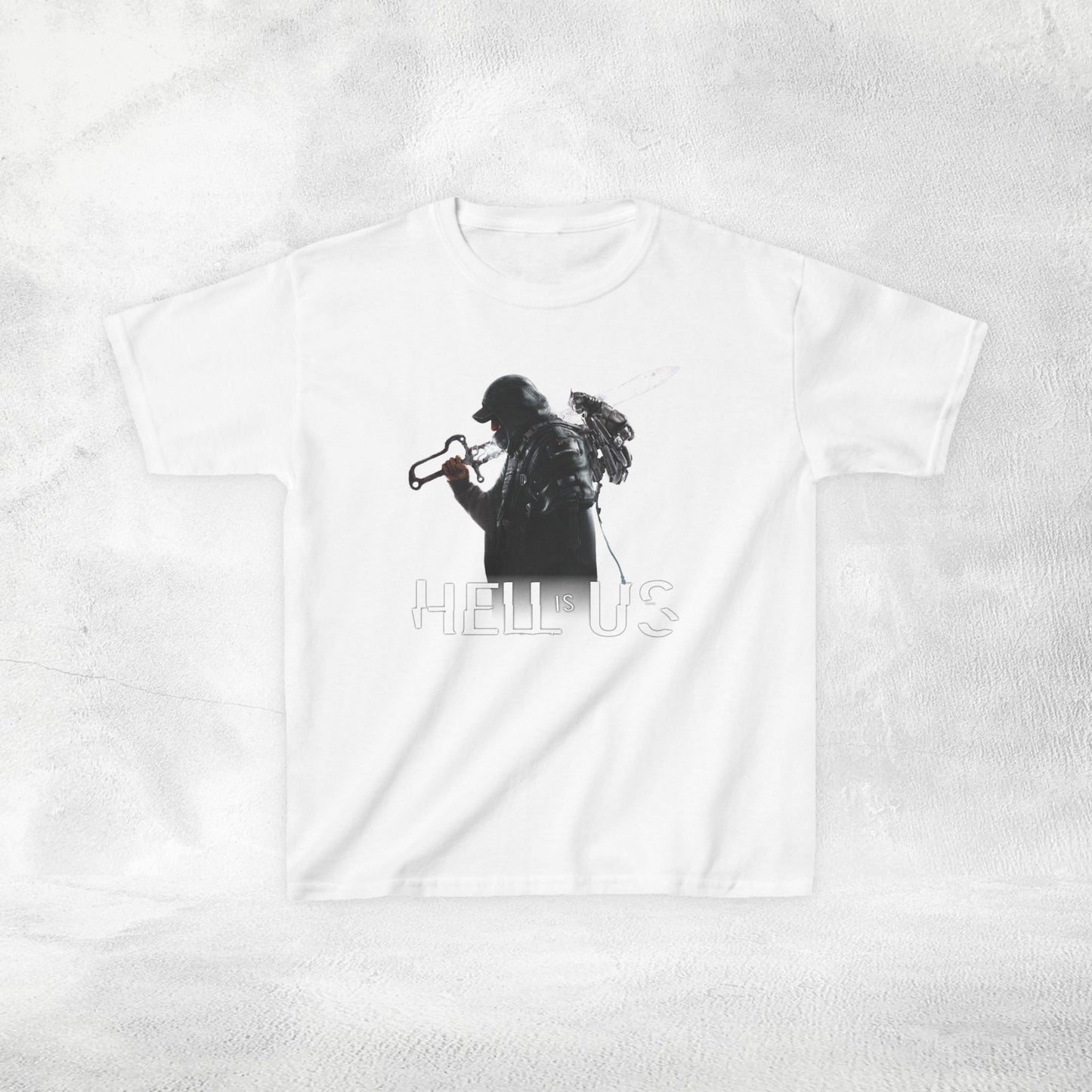 Kids  gaming shirt Hell is Us