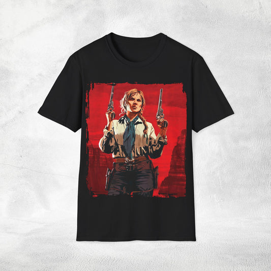 Unisex gaming shirt RDR Sadie Adler
