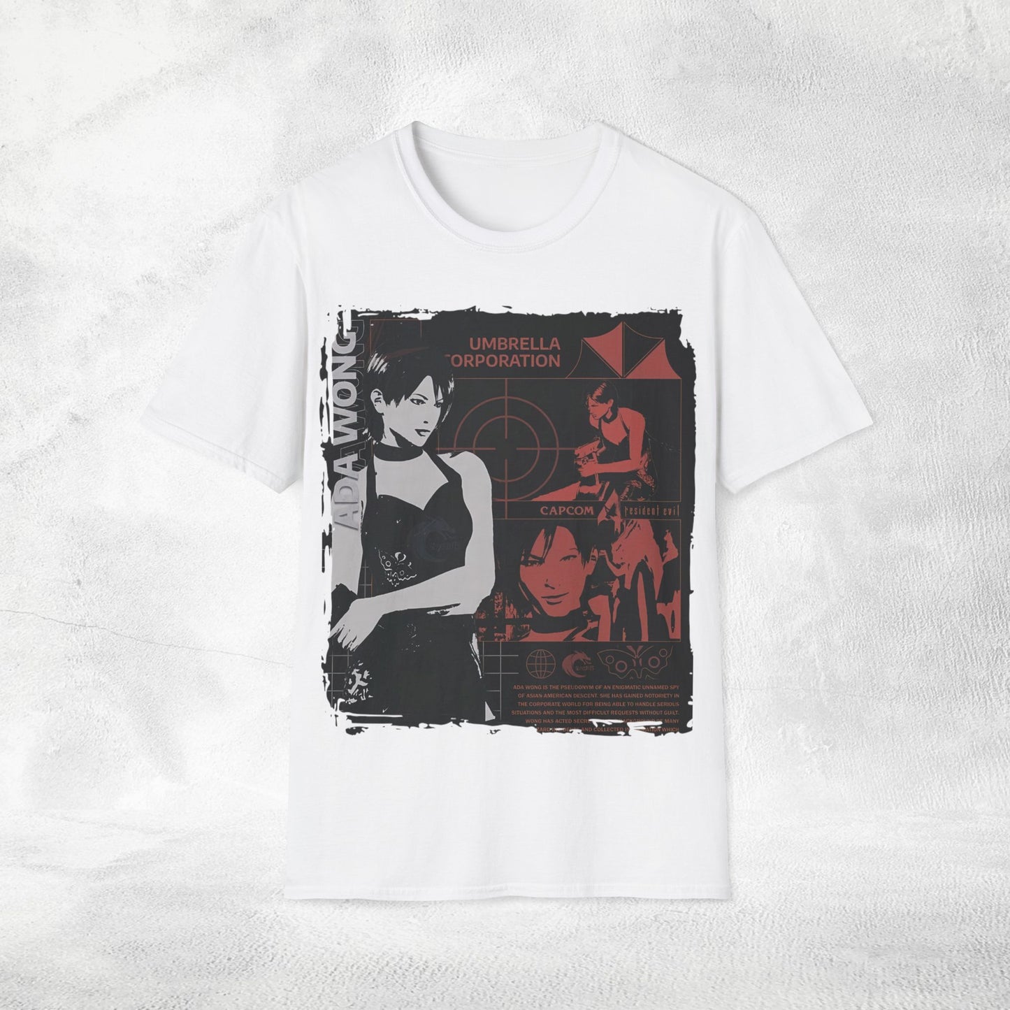 Unisex gaming shirt Resident Evil Ada Wong