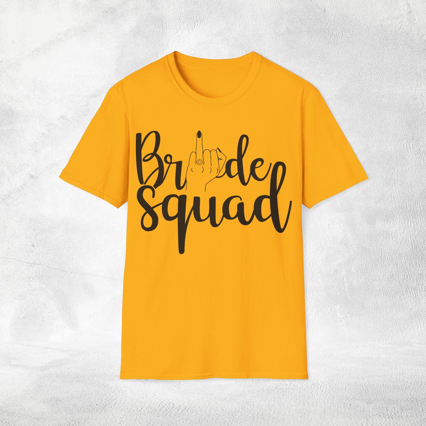 Women T-Shirt bride squad bachelorette party