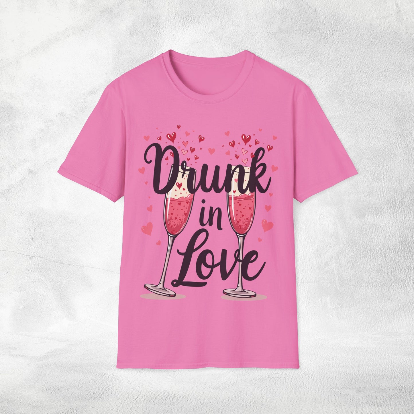 Women T-Shirt Drunk in Love bachelorette party