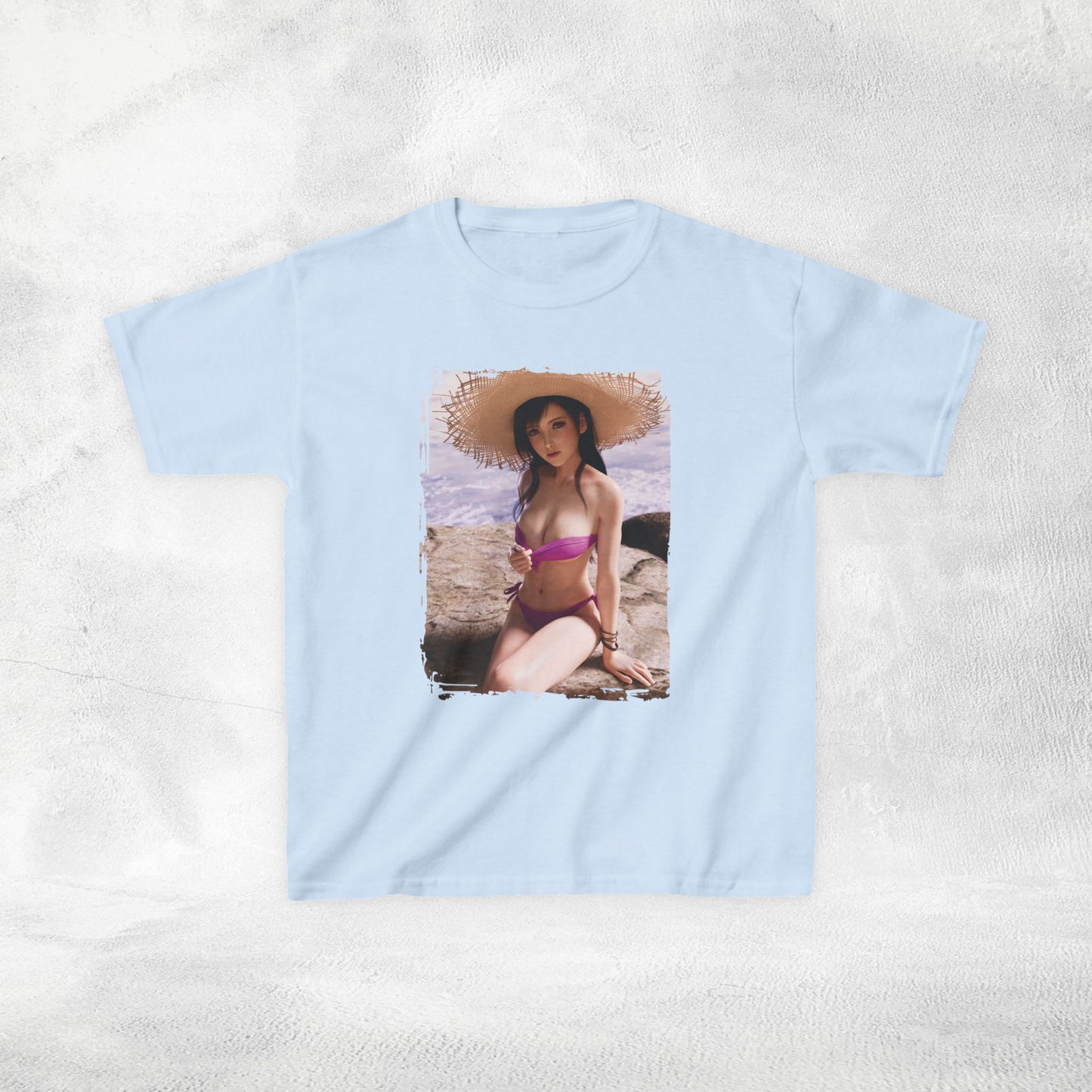 Kids gaming shirt Final Fantasy Tifa Lockhart Swimsuit