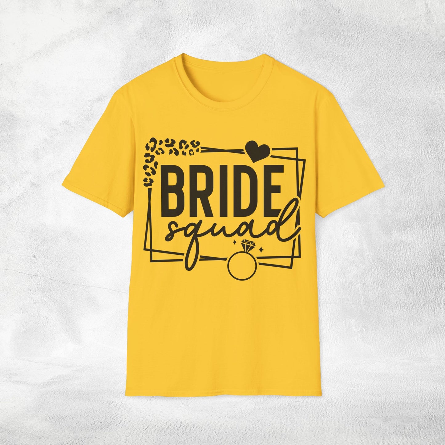 Women T-Shirt bride squad bachelorette party