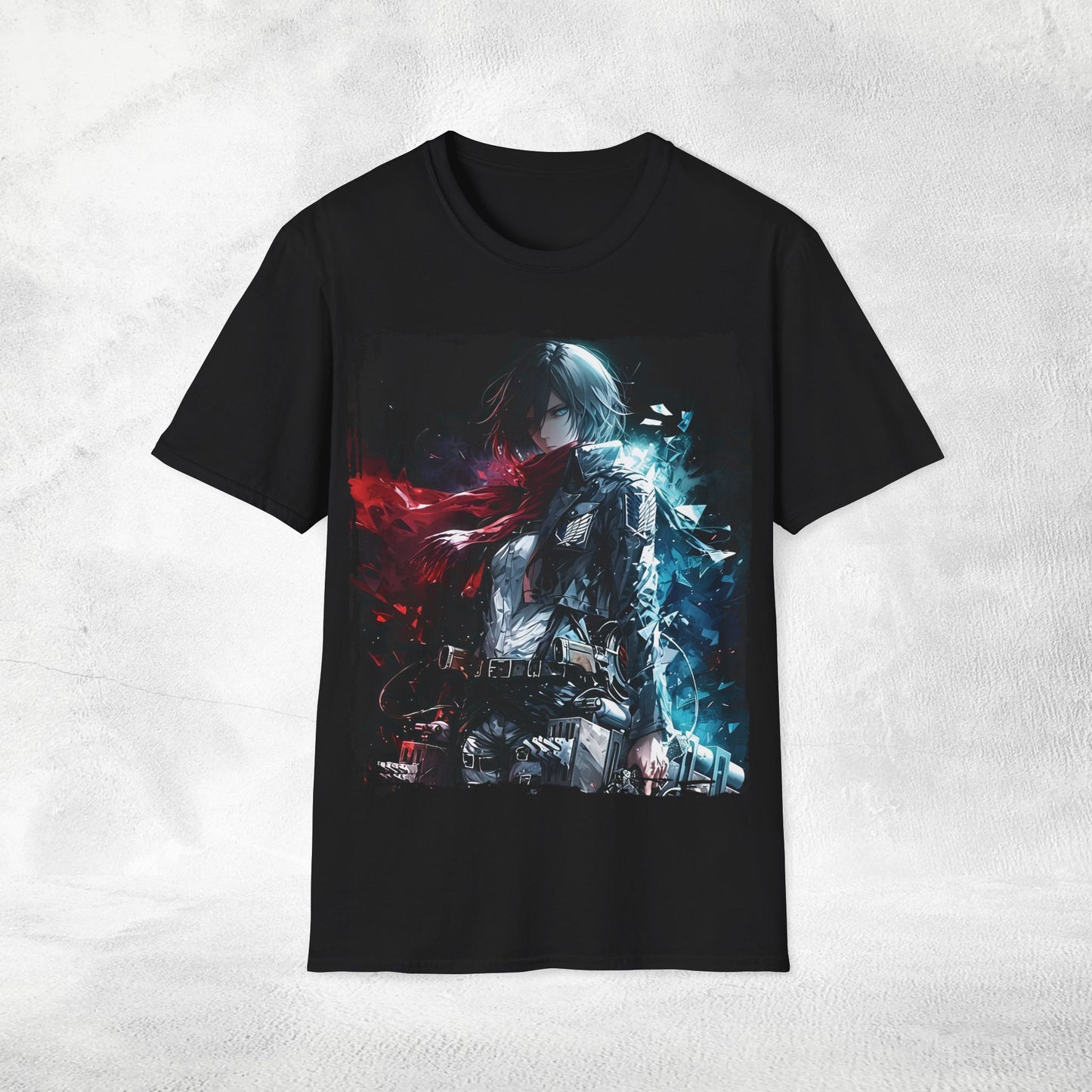 Unisex anime shirt Mikasa Ackerman