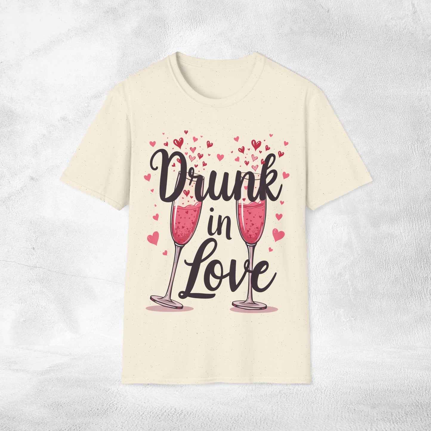 Women T-Shirt Drunk in Love bachelorette party