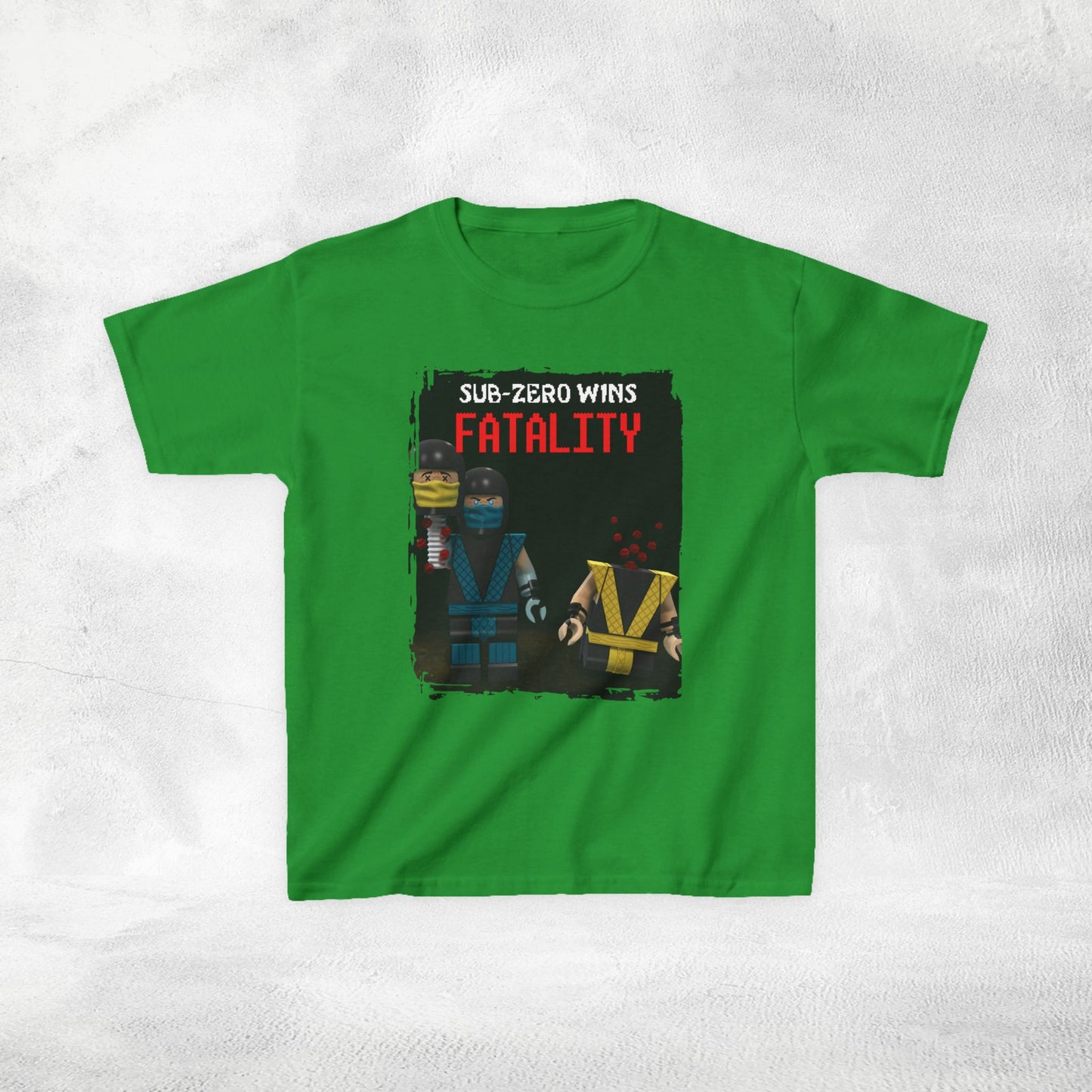 Kids  gaming shirt Mortal Kombat