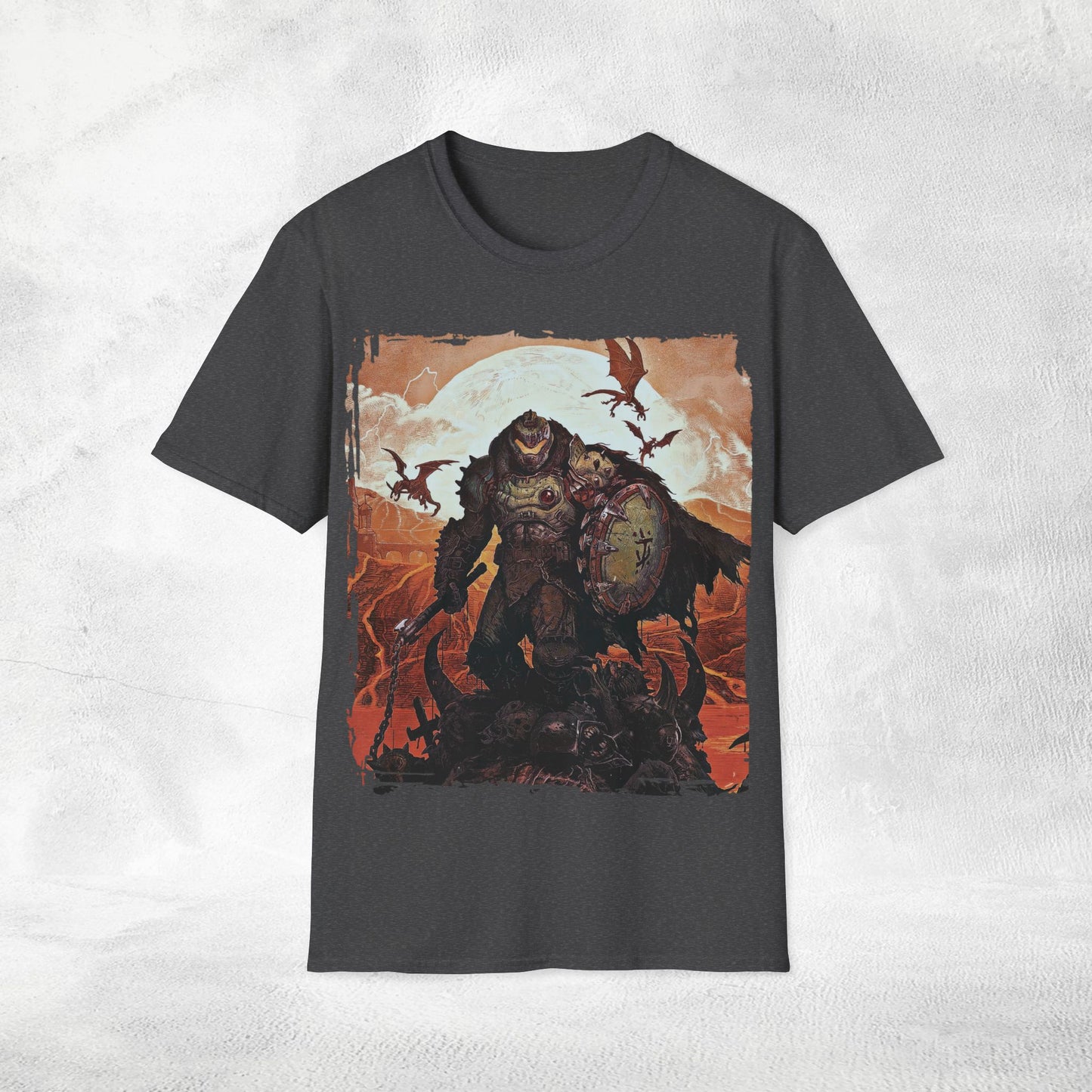 Unisex gaming shirt Doom the Dark Ages