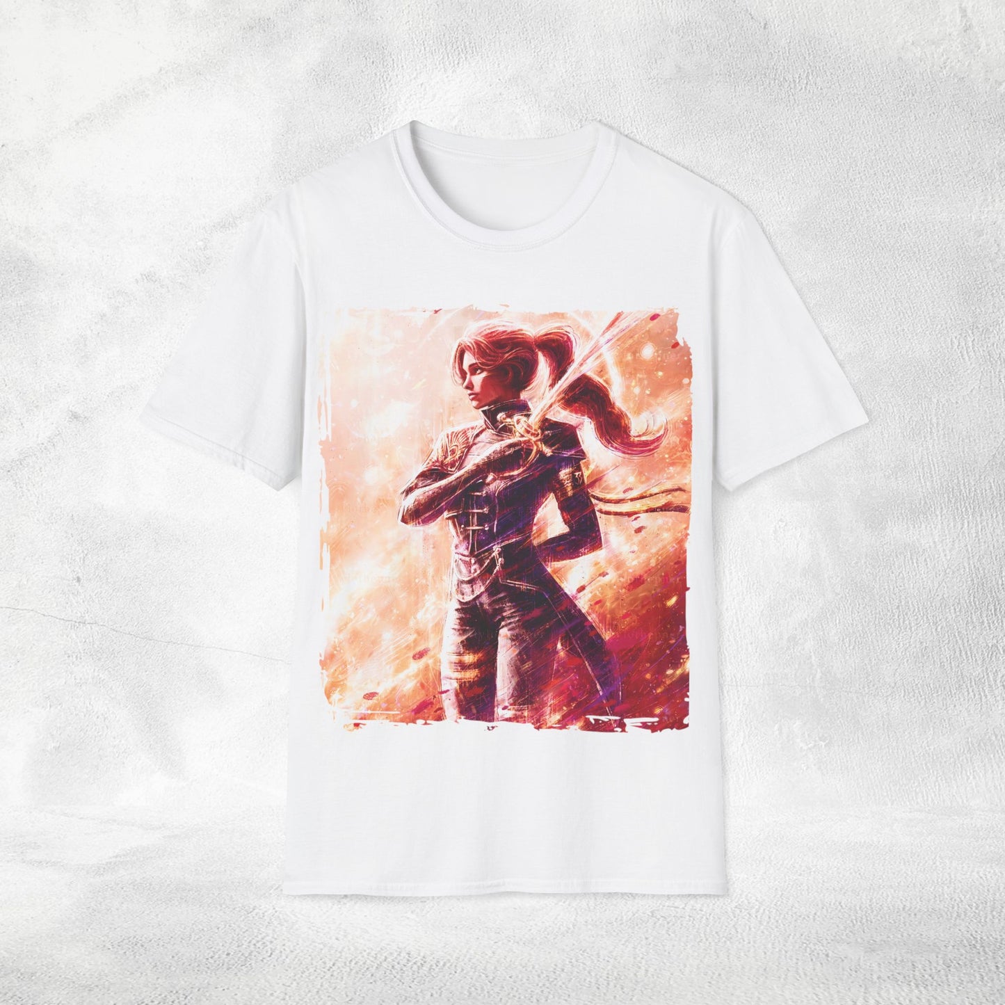 Unisex gaming shirt Expedition 33 Maelle
