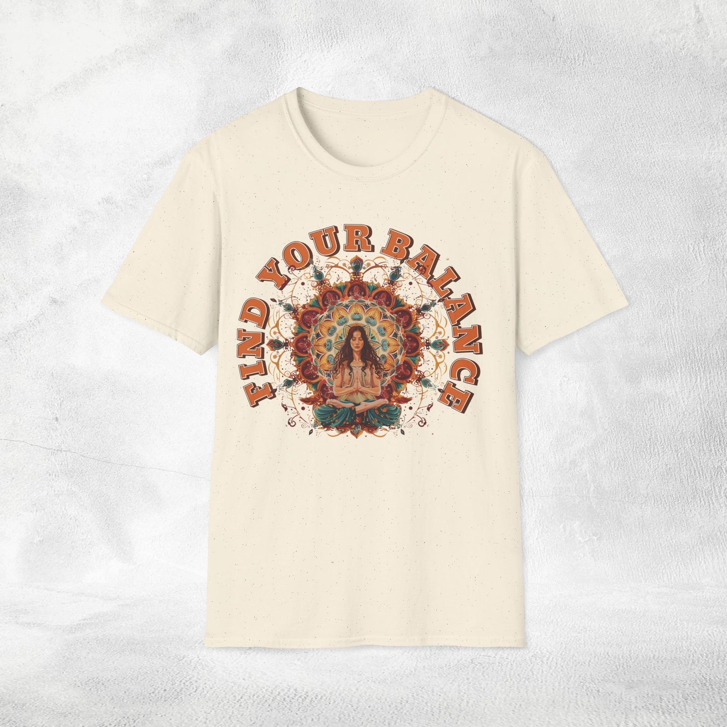 Womens Yoga shirt find your balance