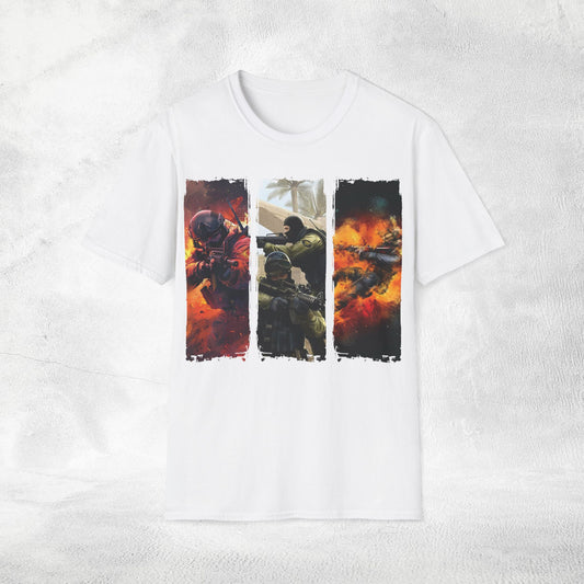 Unisex gaming shirt Counter Strike / CS / Counter-Strike