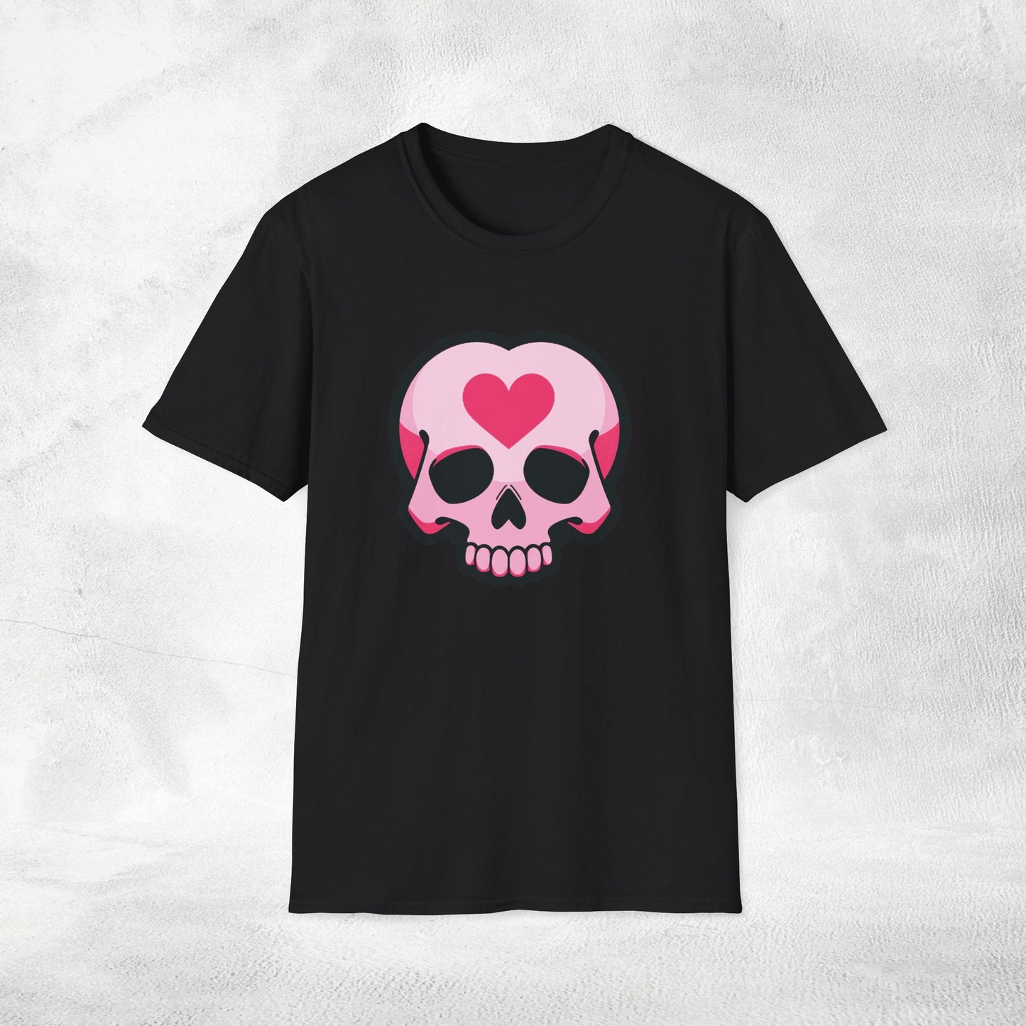 Unisex Gothic Shirt Pastel Skull