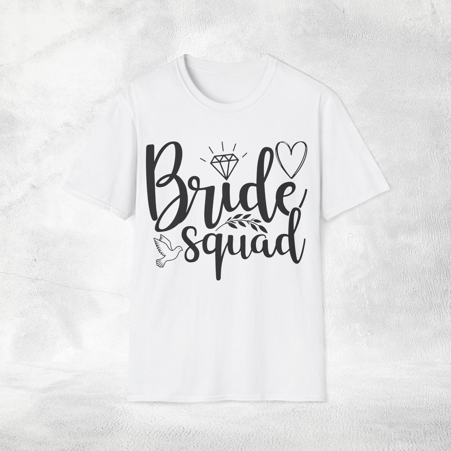 Women T-Shirt bride squad bachelorette party