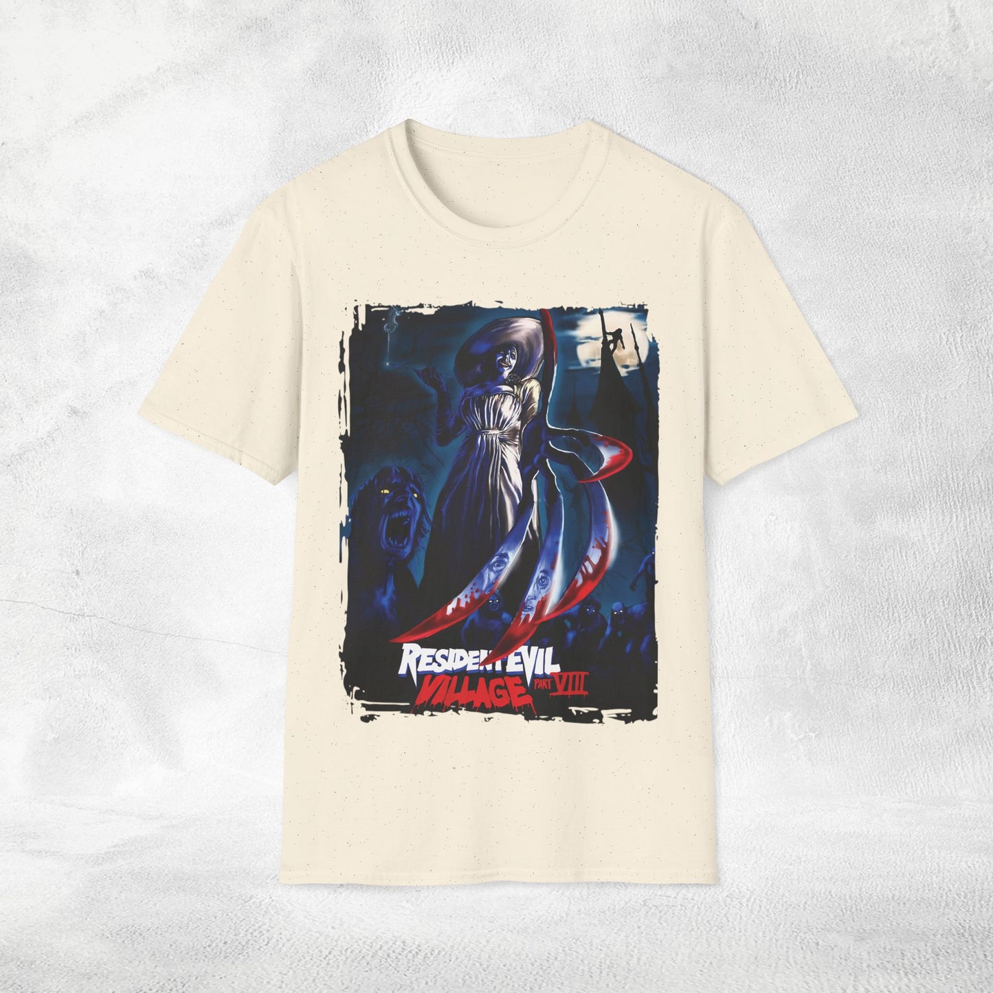 Unisex gaming shirt Resident Evil 8