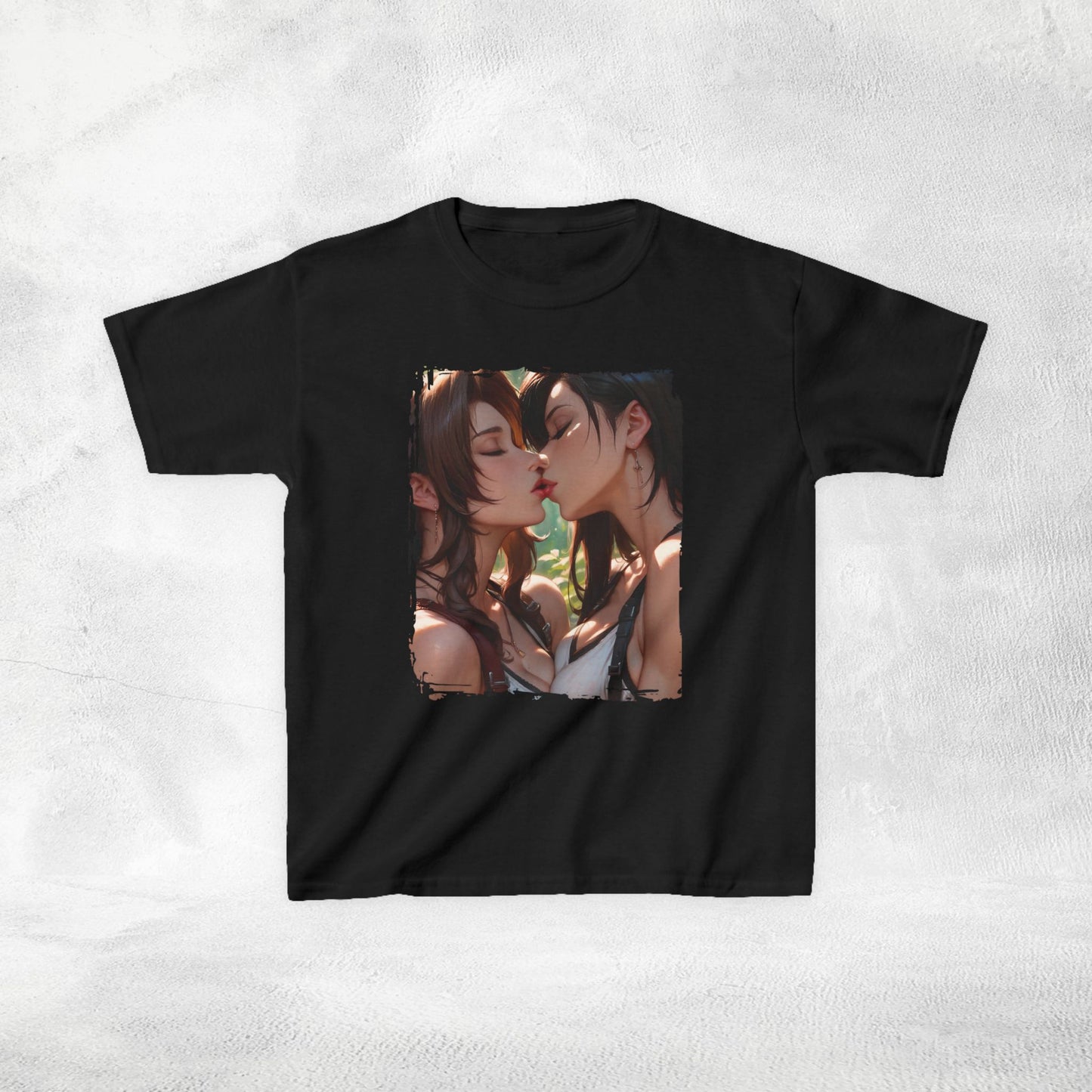 Kids gaming shirt Final Fantasy Tifa Lockhart and Aerith Gainsborough