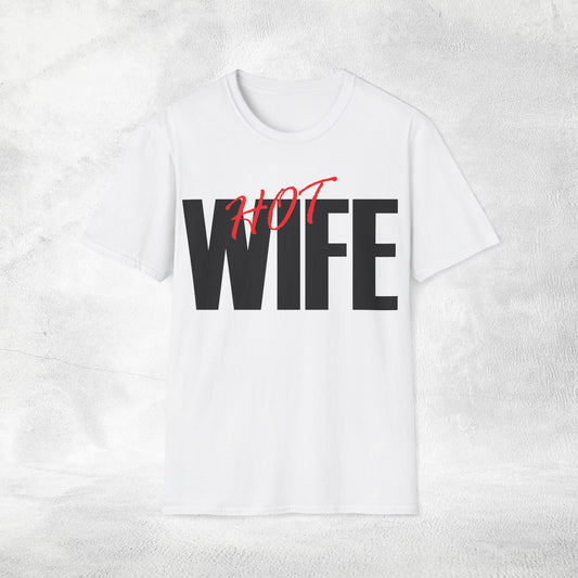 Womens Wifey T-shirt hot wife