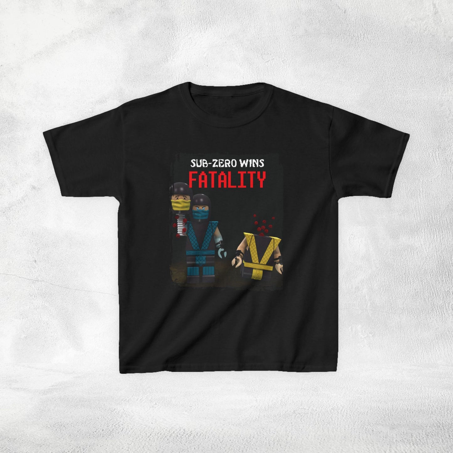 Kids  gaming shirt Mortal Kombat