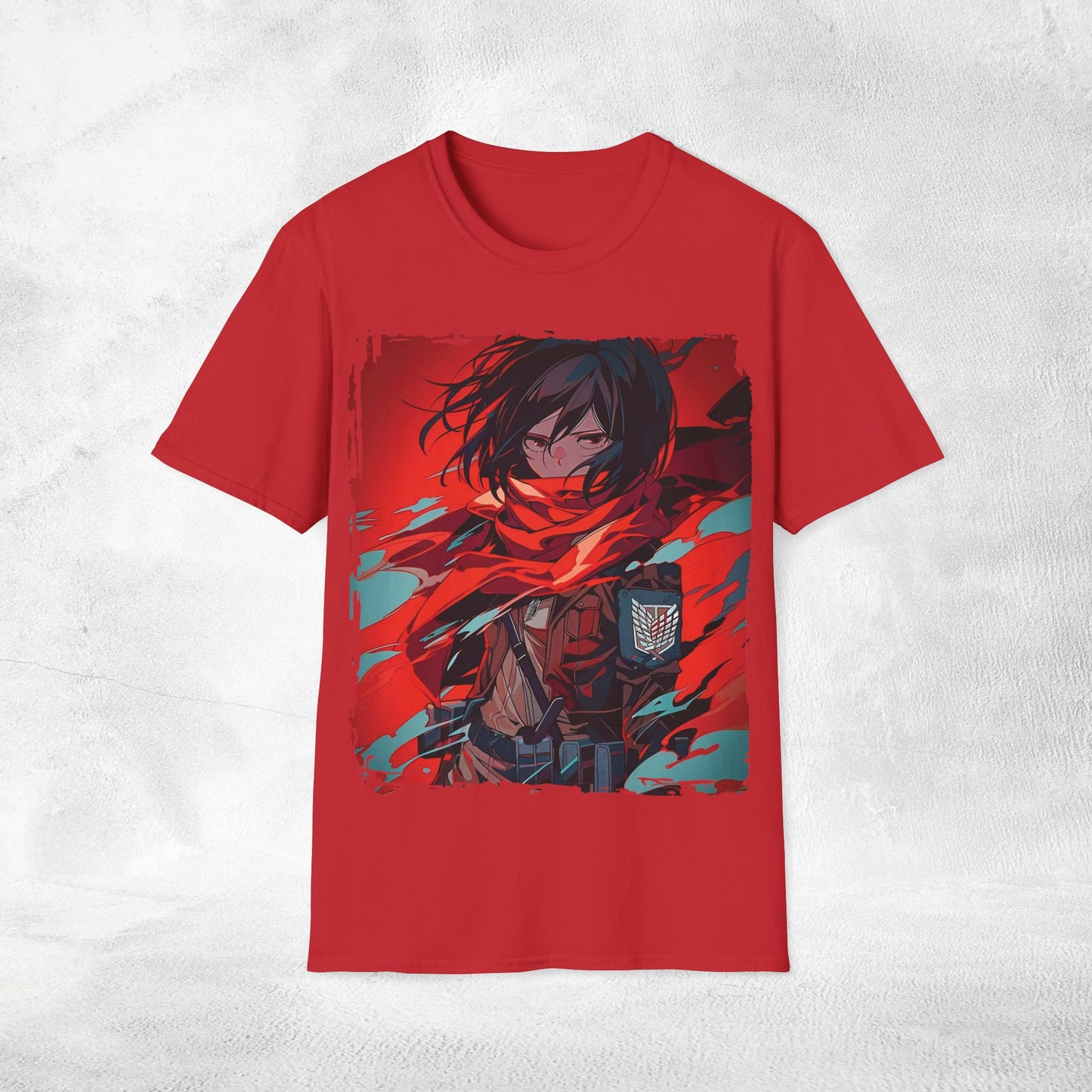 Unisex anime shirt Mikasa Ackerman