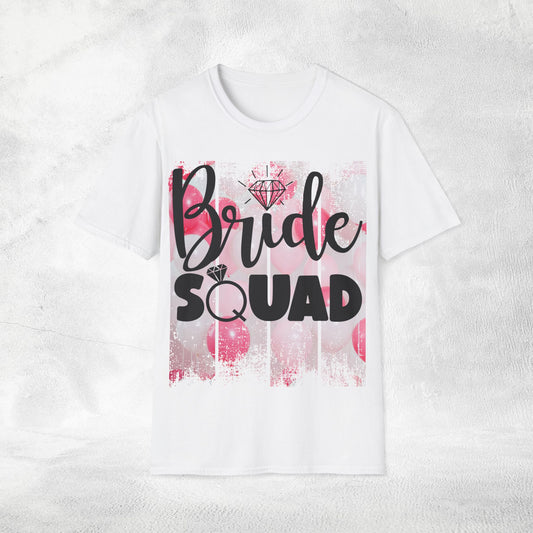 Women's T-Shirt bride squad bachelorette party