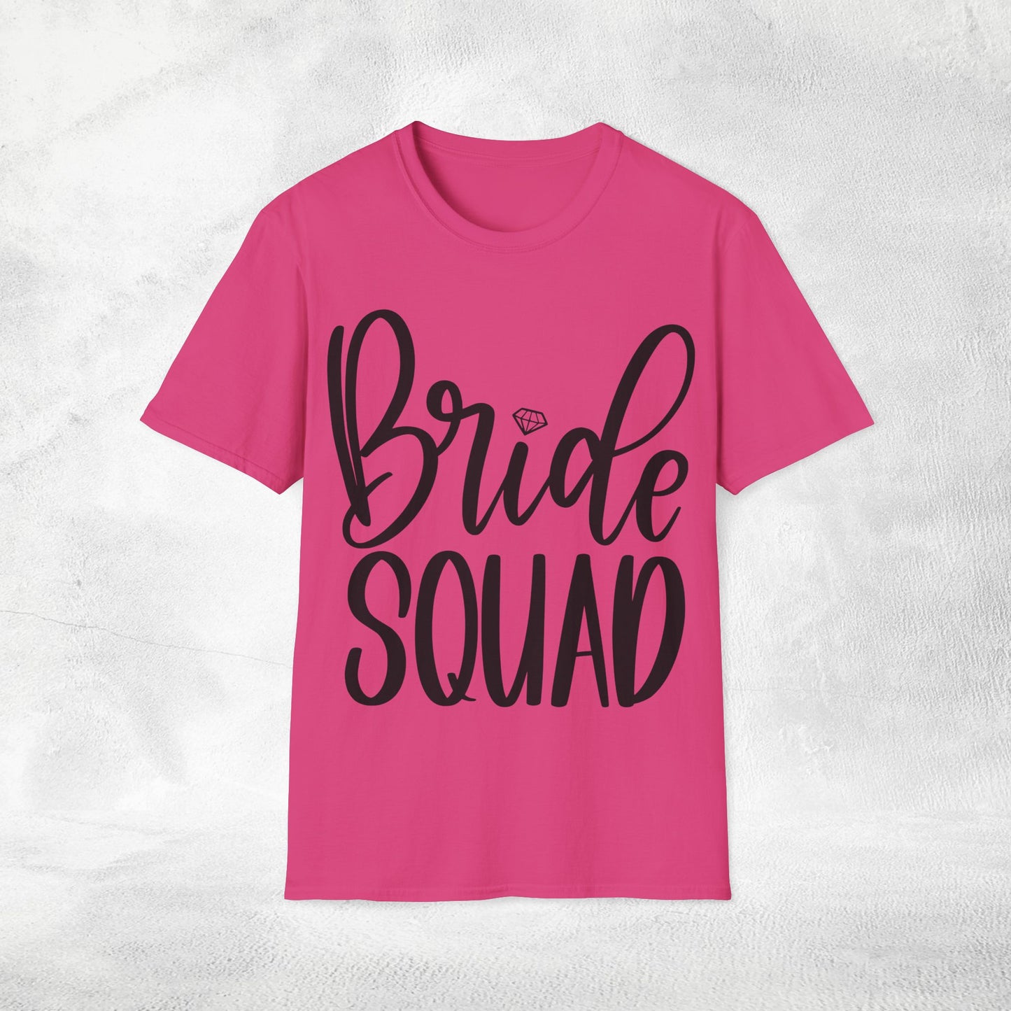 Women T-Shirt bride squad bachelorette party