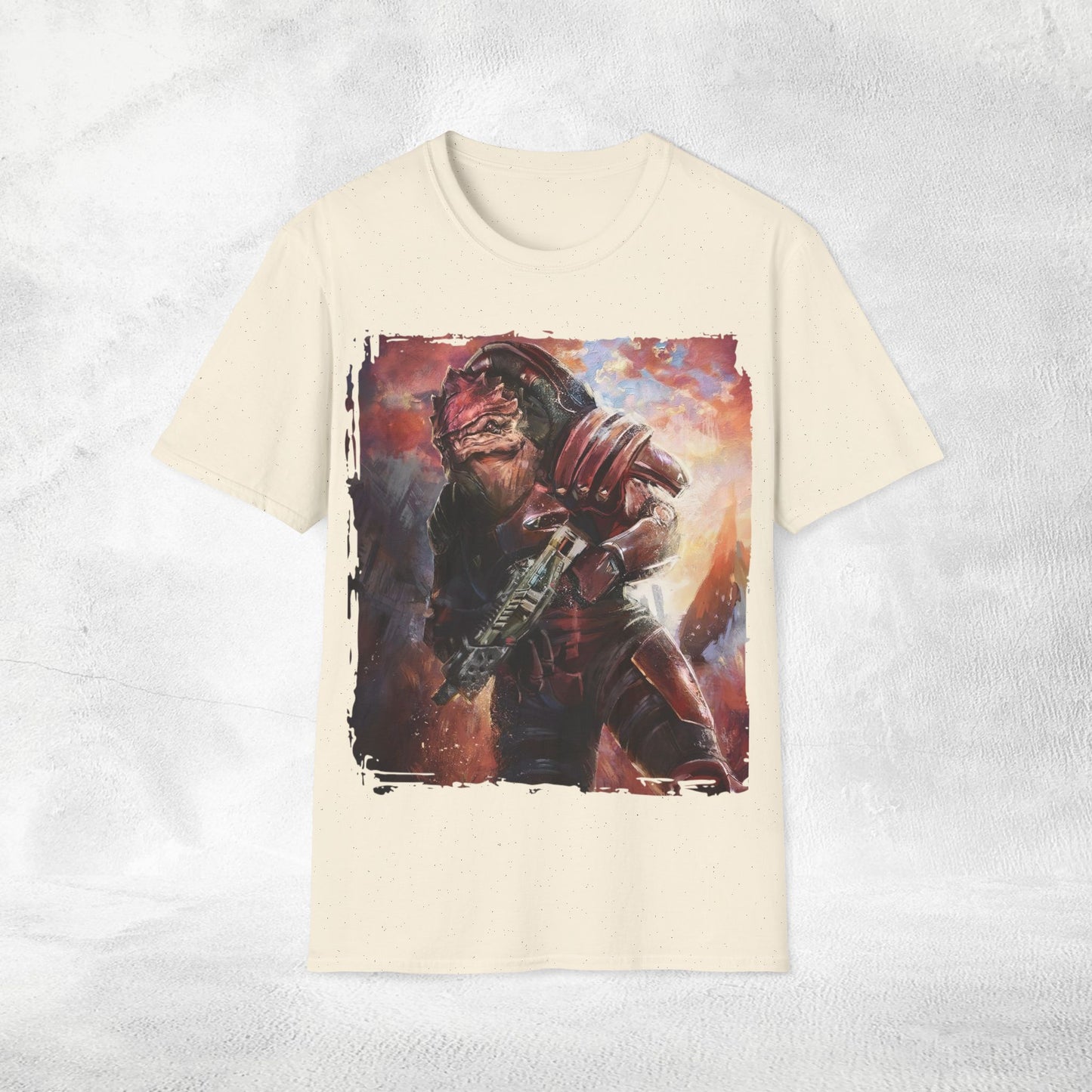 Unisex gaming shirt Mass Effect Urdnot Wrex