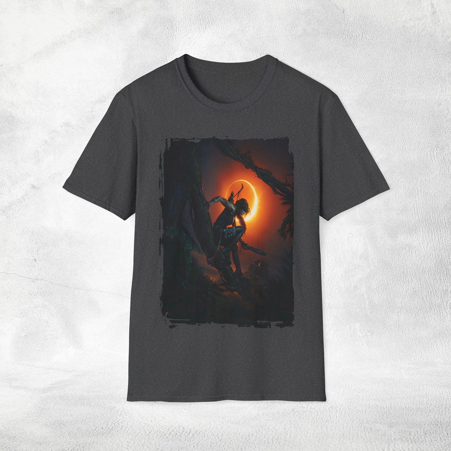 Unisex gaming shirt Lara Croft