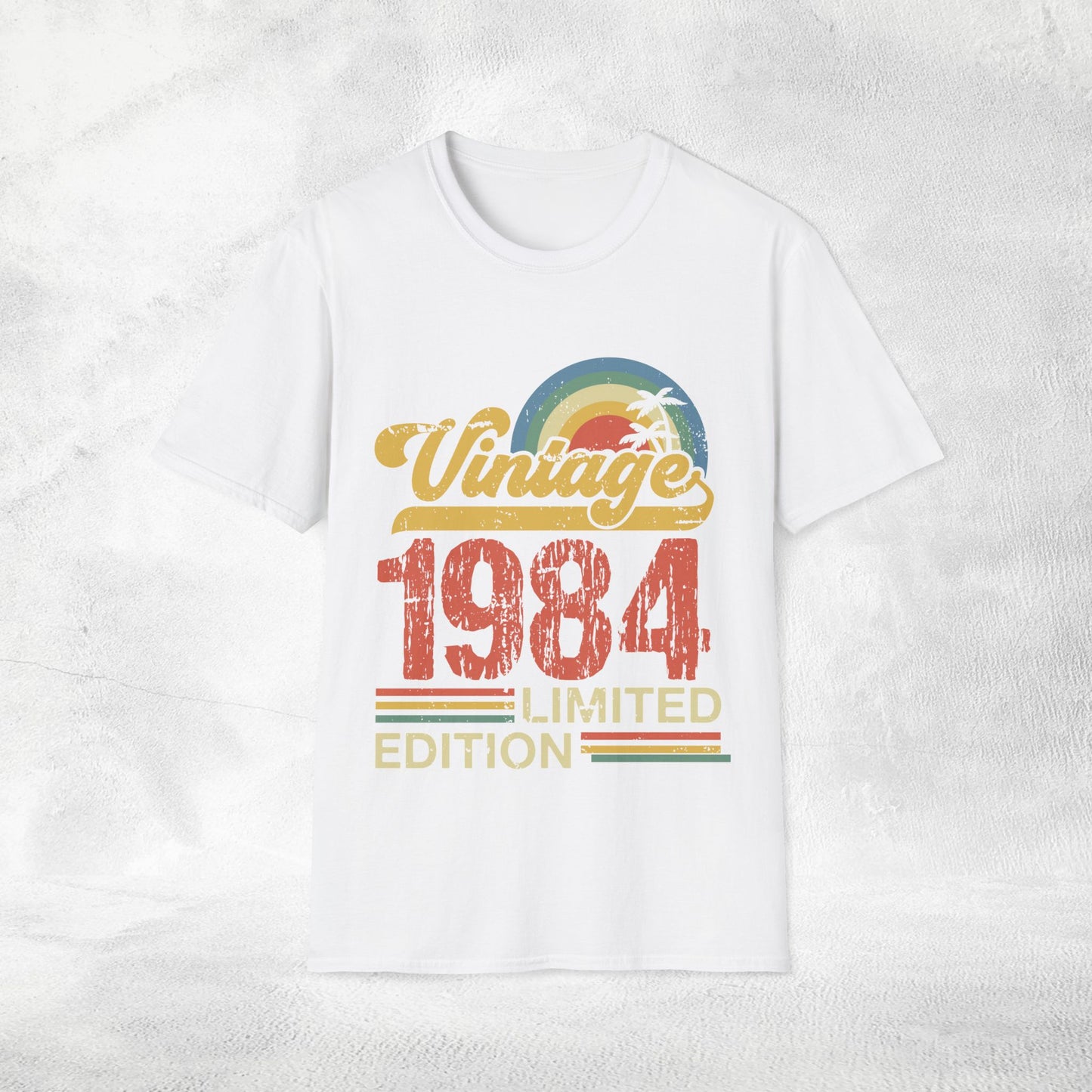 Unisex year of birth shirt 1984