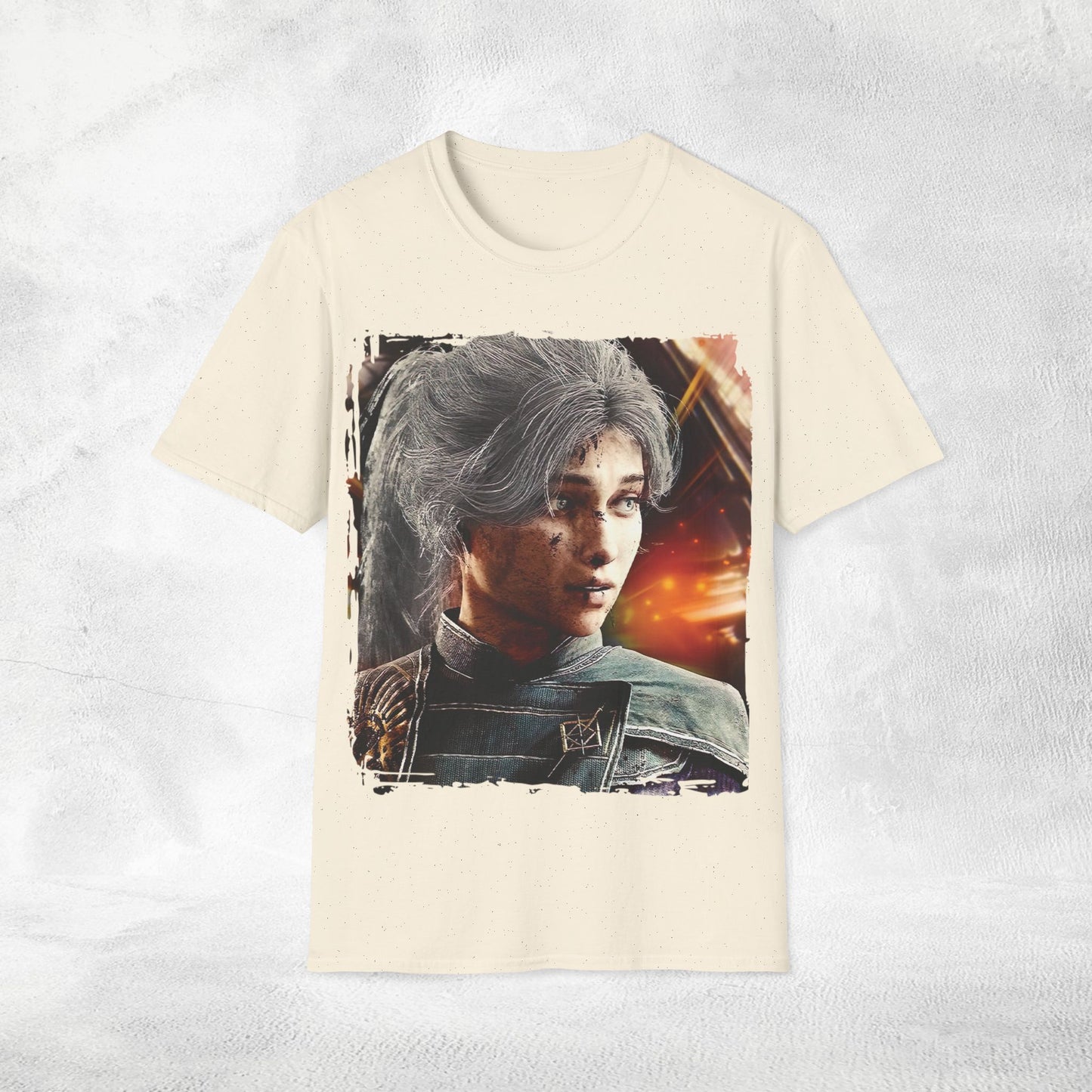 Unisex gaming shirt Expedition 33 Maelle