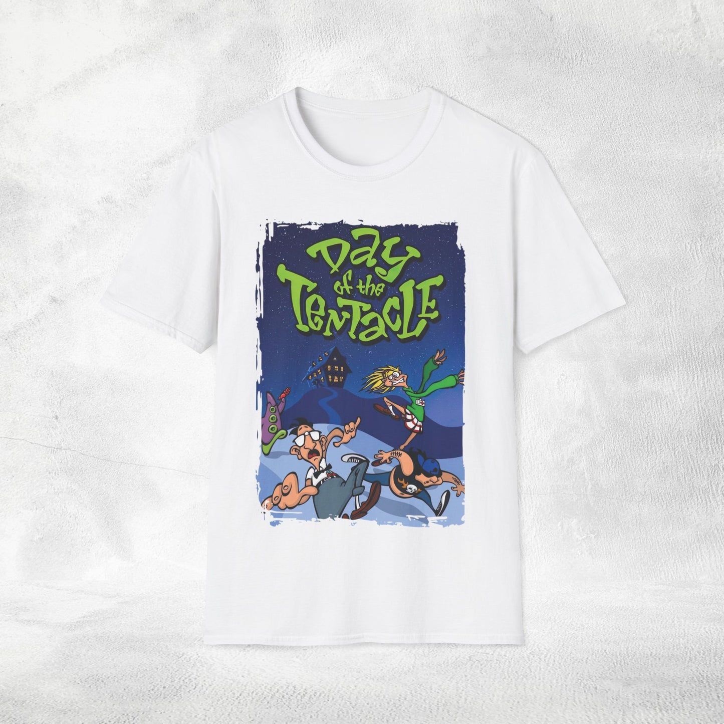 Unisex gaming shirt Day of the Tentacle
