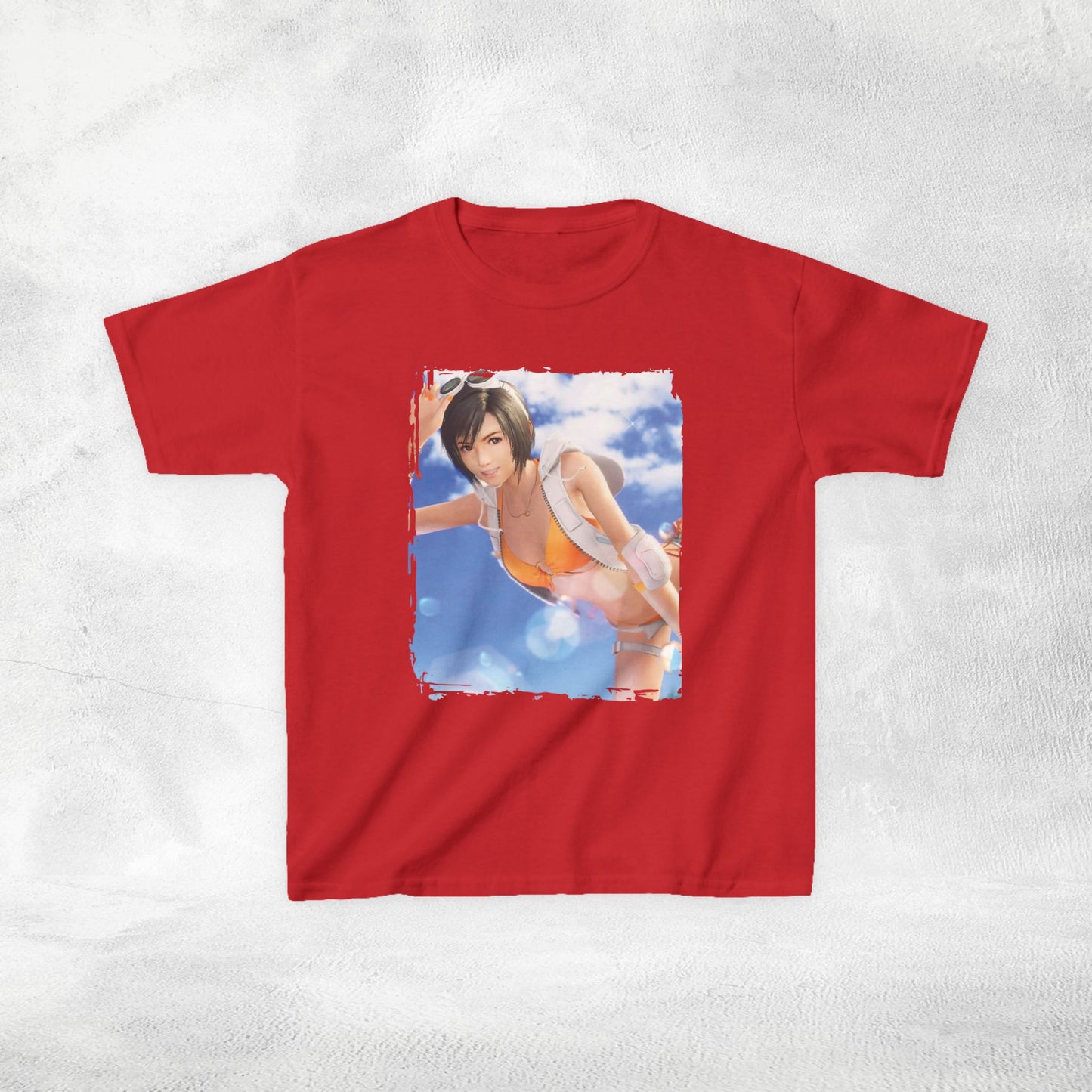 Kids  gaming shirt Final Fantasy Yuffie Kisaragi
