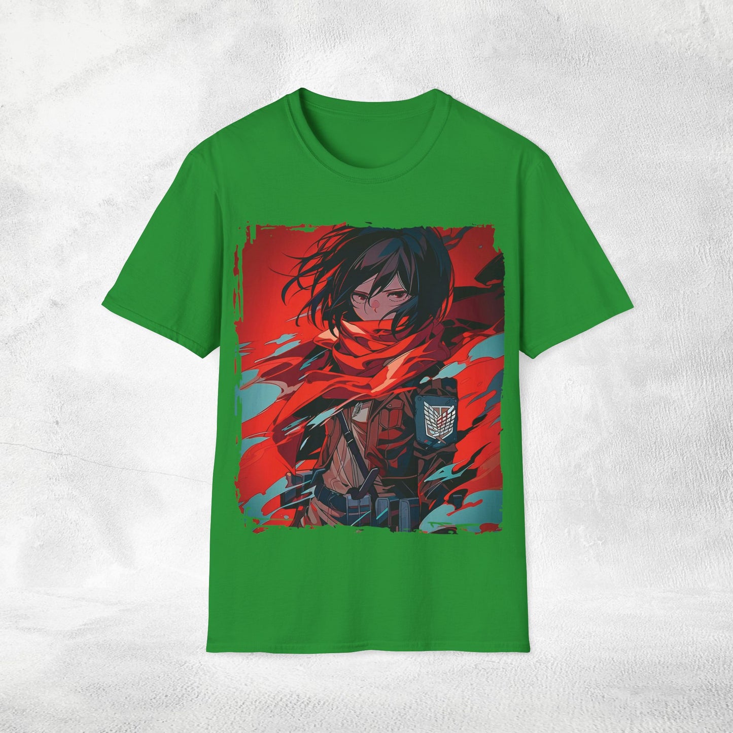Unisex anime shirt Mikasa Ackerman