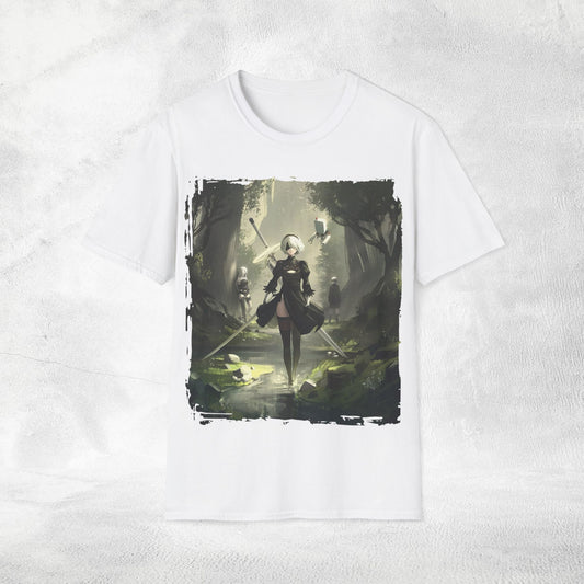 Unisex Gaming shirt 2B / Nier Automata / Nier Replica