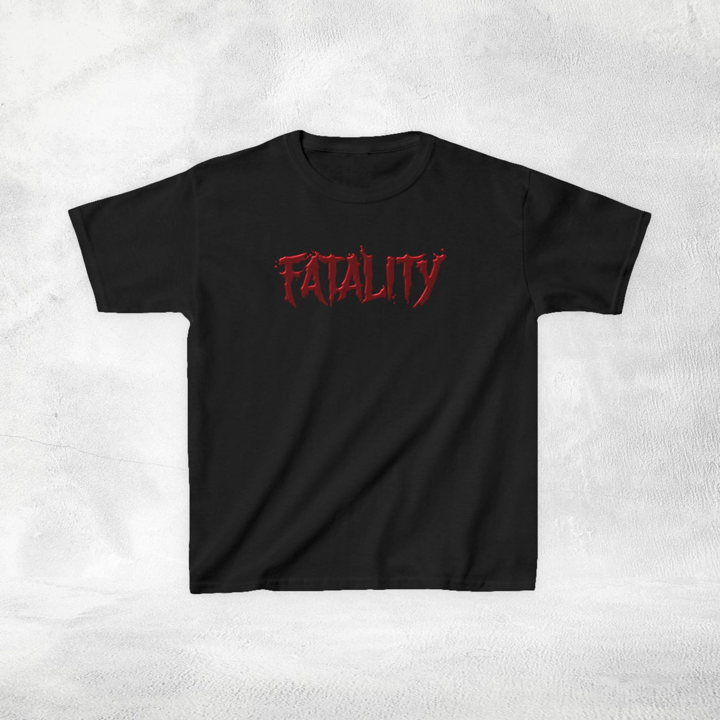Kids  gaming shirt Mortal Kombat Fatality