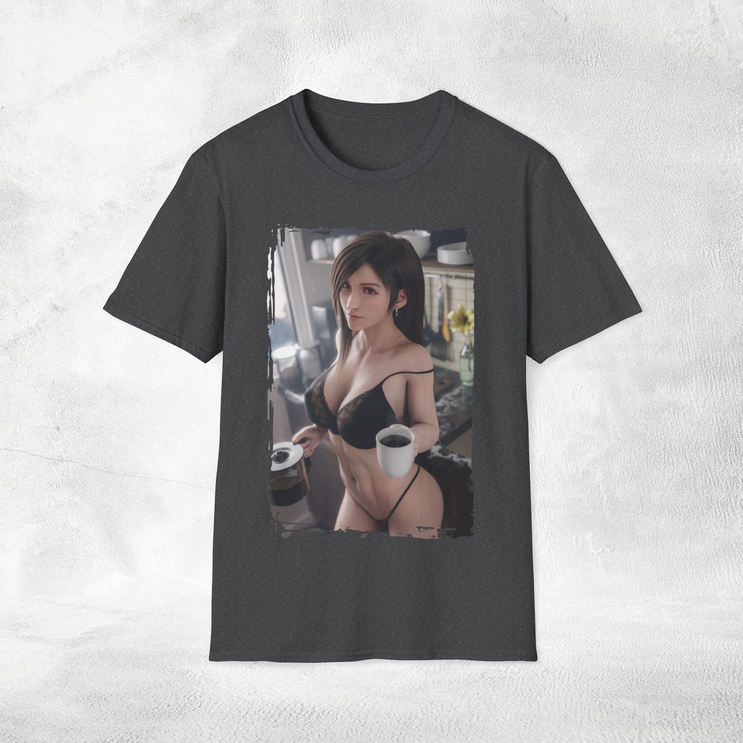Unisex gaming shirt Final Fantasy Tifa Lockhart