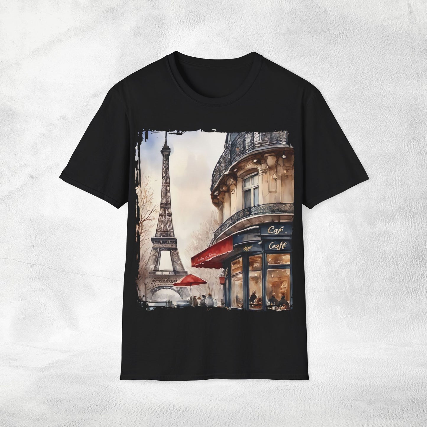Women T-shirt from Paris with love vacation tee